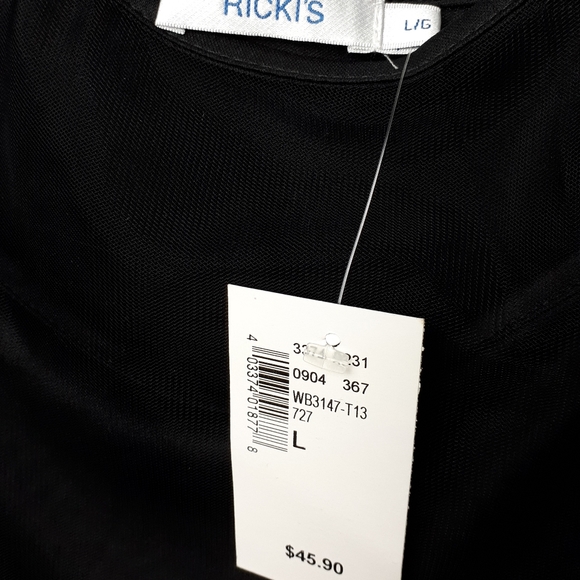 Rickis top with garden embriodery. - Picture 2 of 3